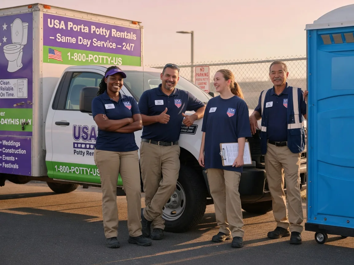 Porta Potty Rental company in New Knoxville, OH